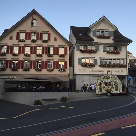 Café-Conditorei Hotel Huber Lichtensteig Extérieur photo